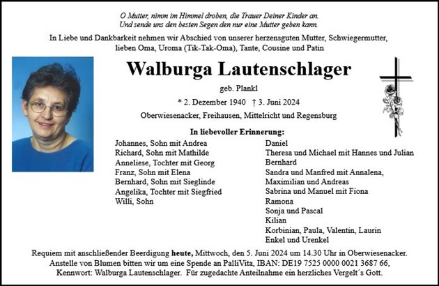 Walburga Lautenschlager