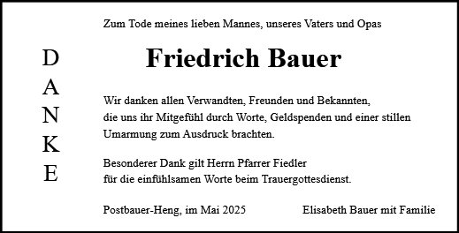 Friedrich Bauer