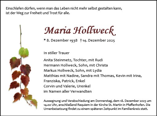 Maria Hollweck