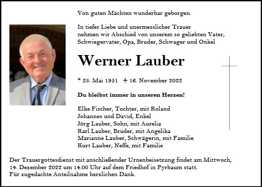 Werner Lauber