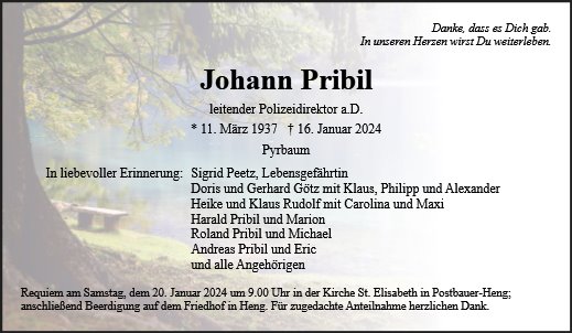 Johann Pribil