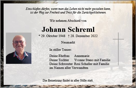 Johann Schreml