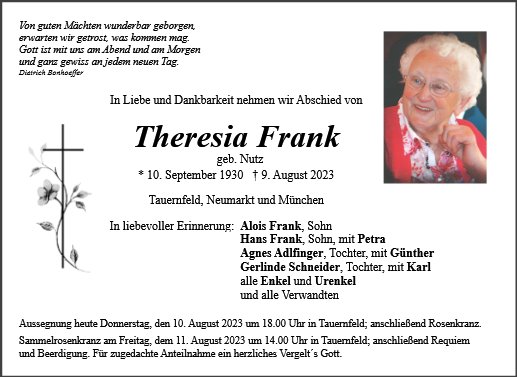 Theresia Frank