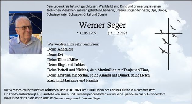 Werner Seger