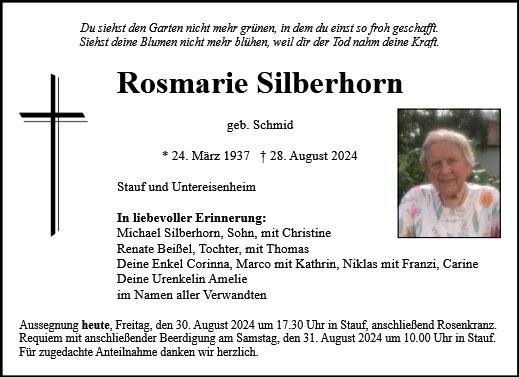 Rosmarie Silberhorn