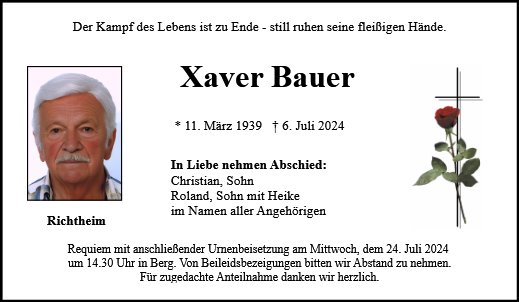 Xaver Bauer