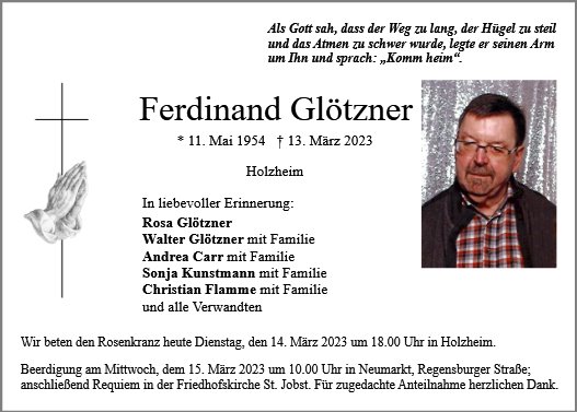 Ferdinand Glötzner