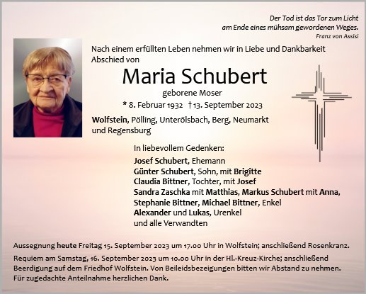 Maria Schubert
