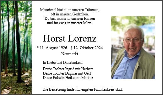 Horst Lorenz