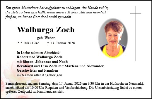 Walburga Zoch
