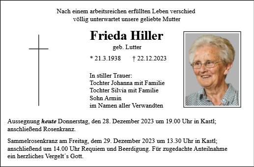 Frieda Hiller