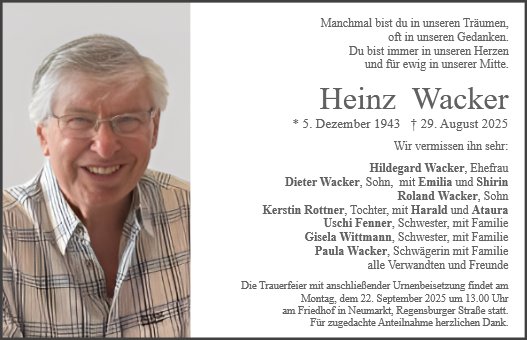 Heinz Wacker