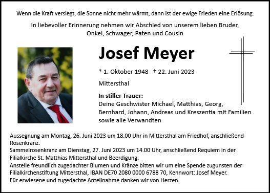 Josef Meyer