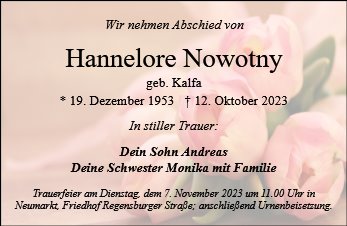 Hannelore Nowotny