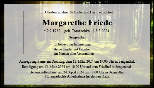 Margarethe Friede