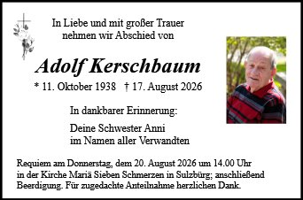 Adolf Kerschbaum