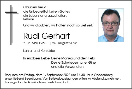 Rudolf Gerhart