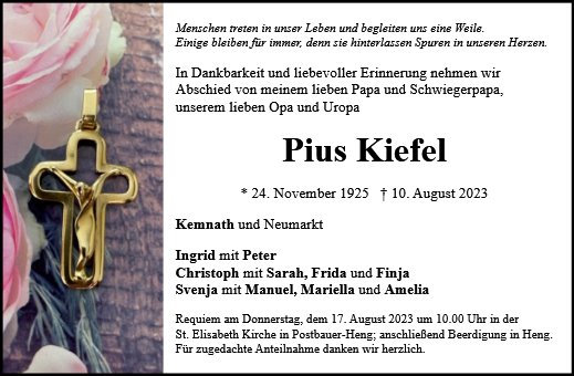 Pius Kiefel