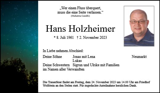 Hans Holzheimer