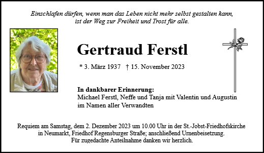 Gertraud Ferstl