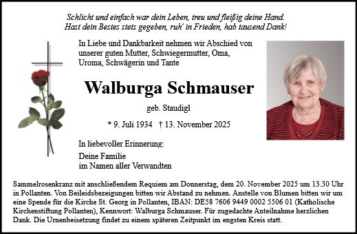 Walburga Schmauser