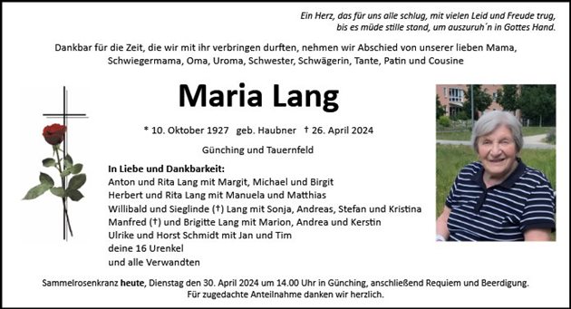 Maria Lang