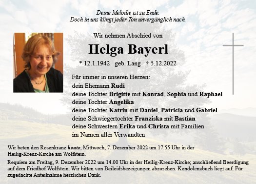 Helga Bayerl