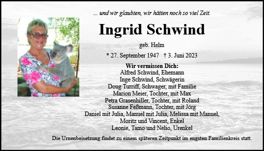 Ingrid Schwind