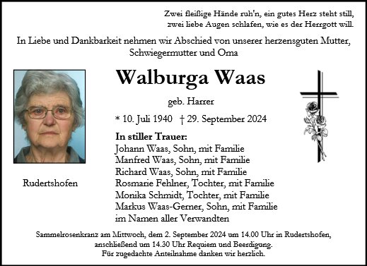 Walburga Waas