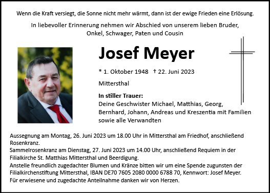 Josef Meyer