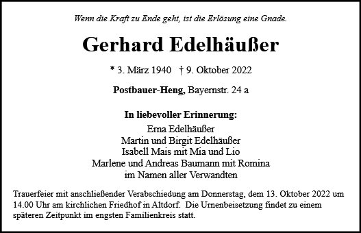 Gerhard Edelhäußer