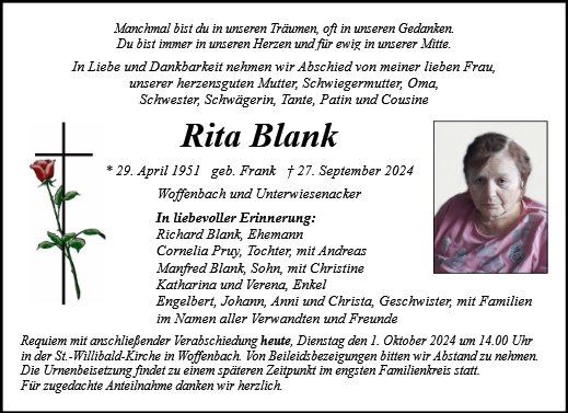 Rita Blank