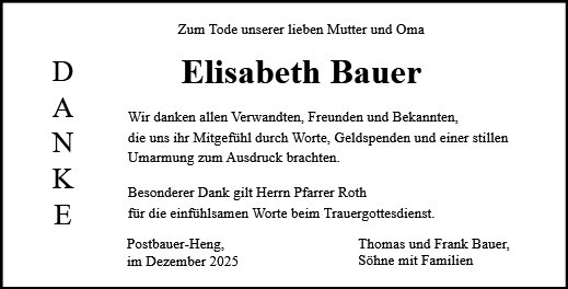 Elisabeth Bauer