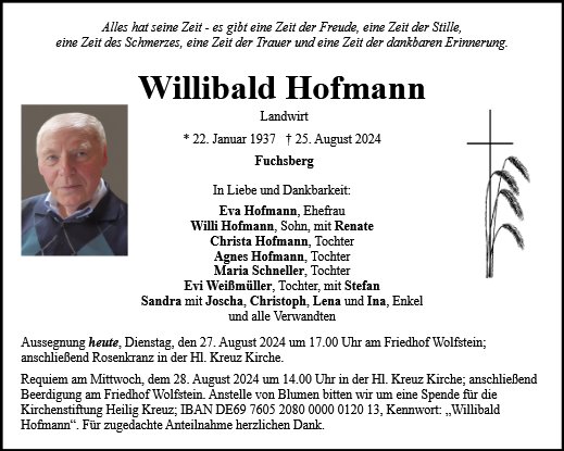 Willibald Hofmann