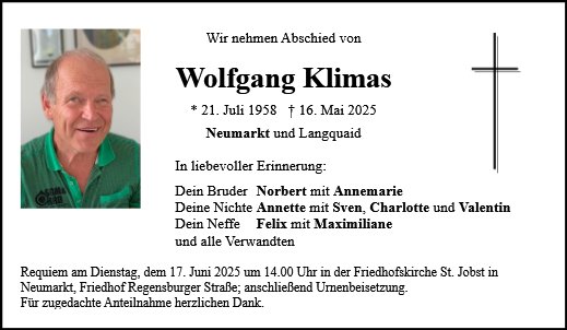 Wolfgang Klimas