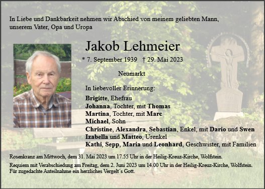 Jakob Lehmeier