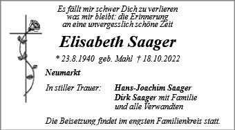 Elisabeth Saager