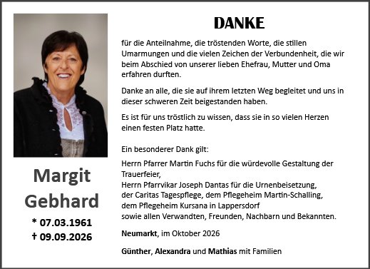 Margit Gebhard