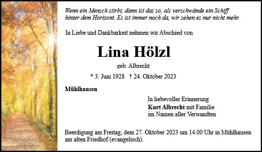 Lina Hölzl