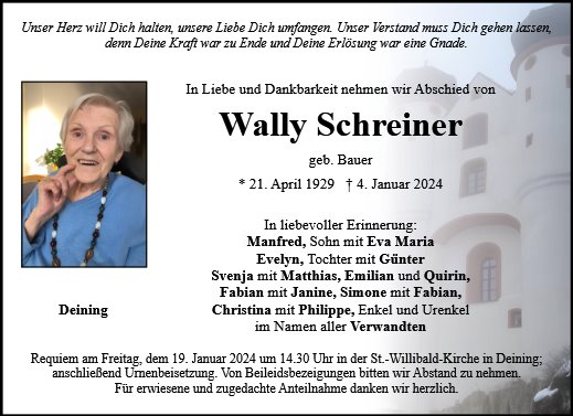 Walburga Schreiner