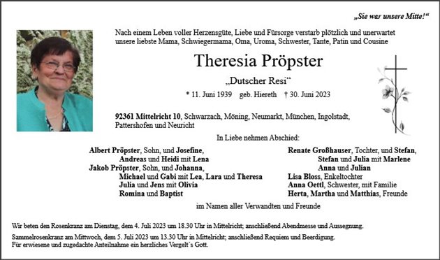 Theresia Pröpster