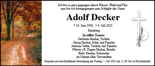 Adolf Decker