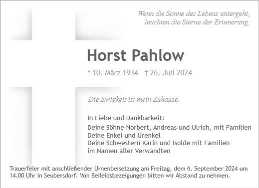 Horst Pahlow