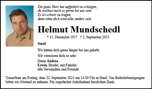 Helmut Mundschedl