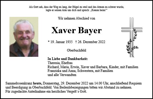 Xaver Bayer