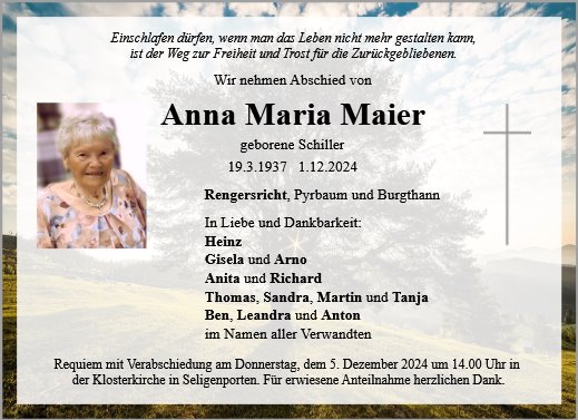 Anna Maria Maier