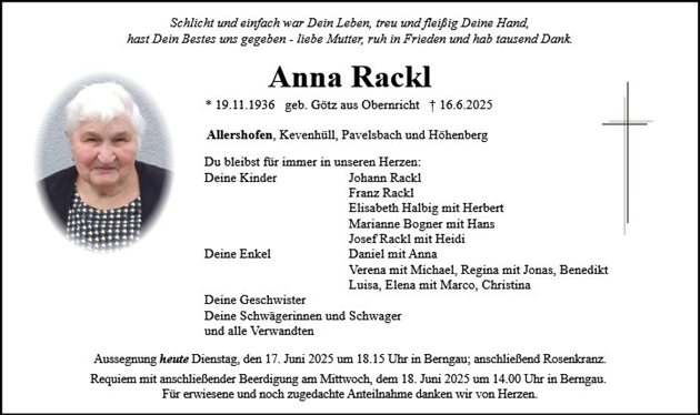 Anna Rackl
