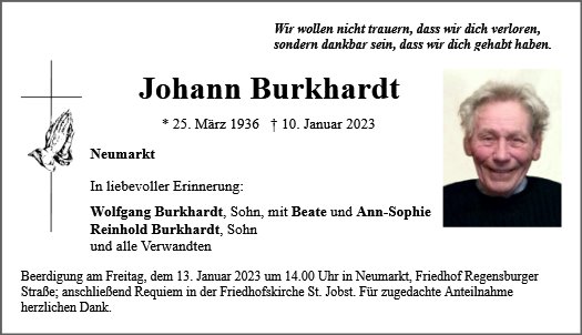 Johann Burkhardt