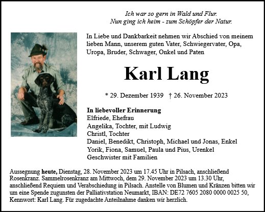 Karl Lang