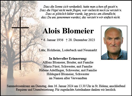 Alois Blomeier
